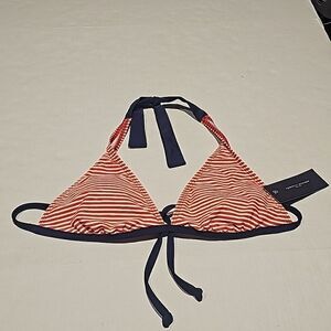 Nautical Tommy Hilfiger bikini top size 12